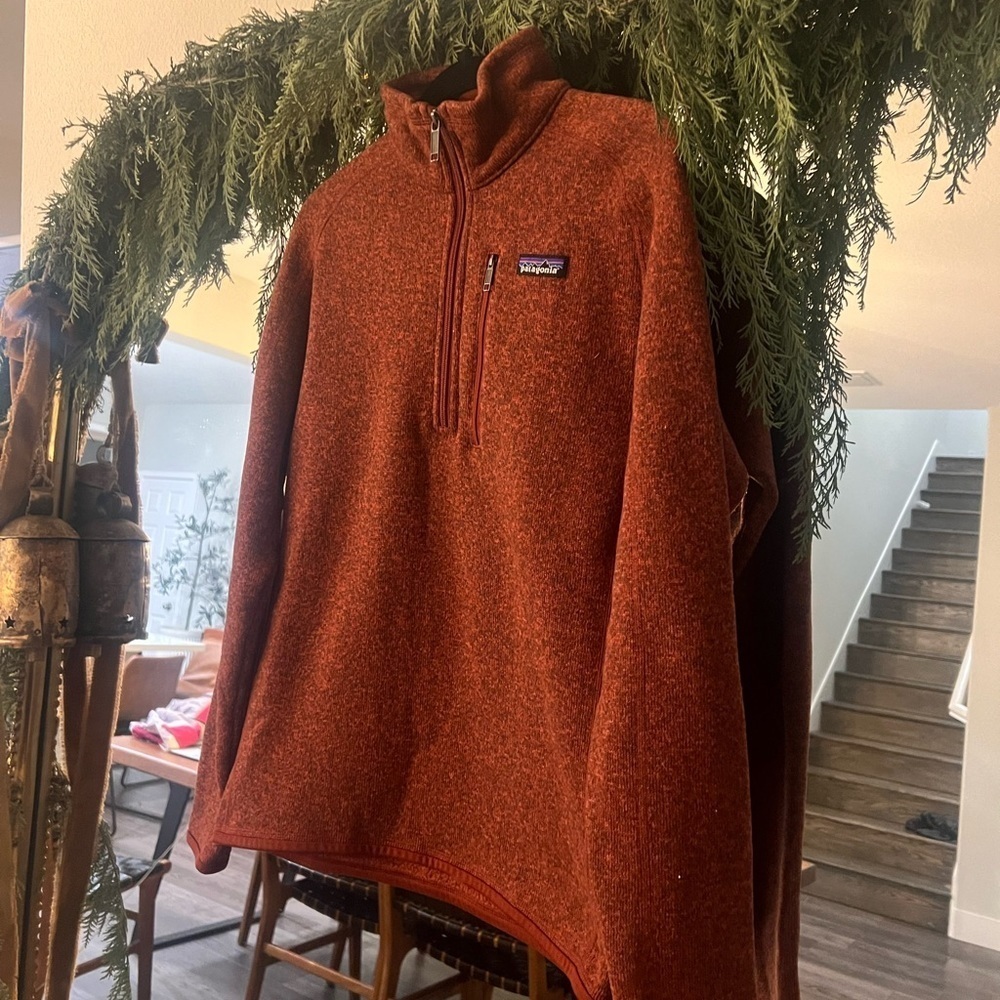 Patagonia Mens better sweater fleece Small 1/4 Zip